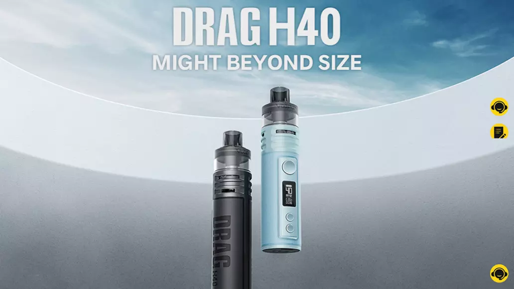 VOOPOO Drag H40 Pod Mod Kit: A Fusion of Elegance and Power