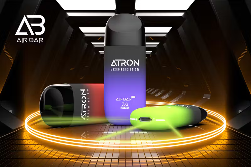 Press Release: Welcome the Future of Vaping! AIR BAR Revolutionizes Disposable Vape Market with Exciting Rebrand and Cutting-edge Product Launch of Atron
