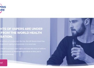 Back Vaping Save Lives – COP10 Campaign